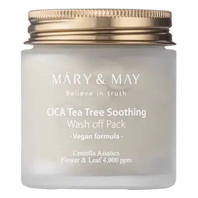 Mary & May Cica Tea Tree Soothing Wash Off Pack - 125g