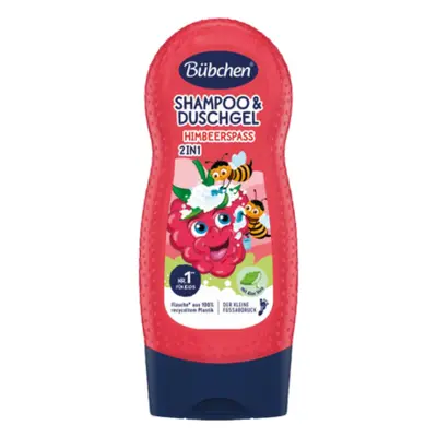 Bübchen Raspberry Fun Shampoo & Showers Gel - 230ml