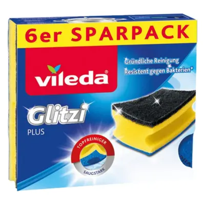 Vileda Glitzi Plus Dish sponges - 6 paragraph