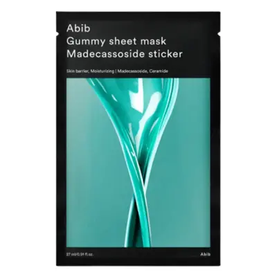 Abib Gummy Sheet Mask Madecassoside Sticker - 27ml