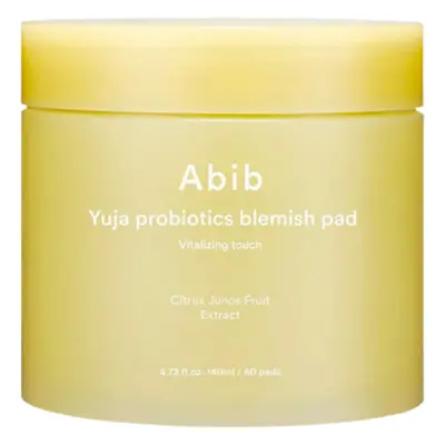 Abib Yuja Probiotics Blemish Pads Vitalizing Touch - 60 pcs.