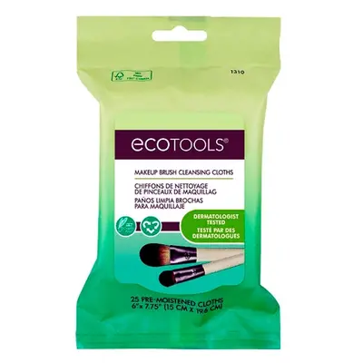 EcoTools Cleansing Cloths for Makeup Brushes - 25 pcs