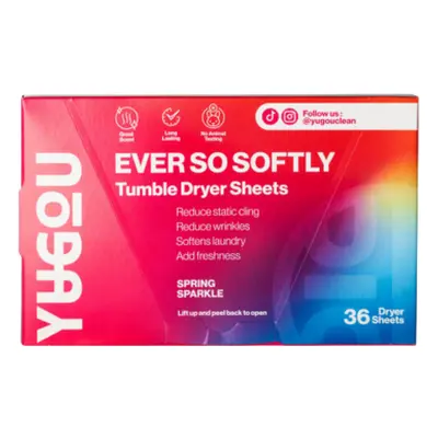 Yugou Ever Lake Softly Tumble Dryer Sheets - Jump Sparkle