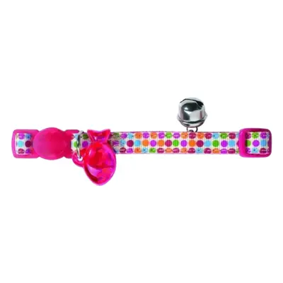 Hunter Cat collar - Pink & Dotted