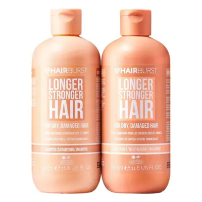 Hairburst Shampoo & Conditioner Before Dry & Damaged Hair - 2 x 350 ml