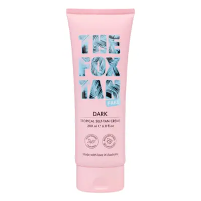 The Fox Tan Dark Tropical Self-Tan Creme - 200 ml