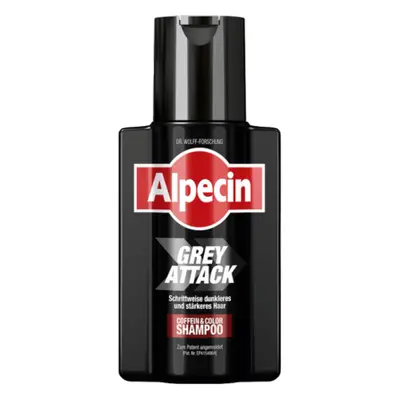 Alpecin e Grey Attack Caffeine & Color Shampoo - 200ml