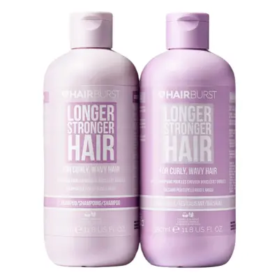 Hairburst Shampoo & Conditioner Before Curly & Wavy Hair - 2 x 350 ml