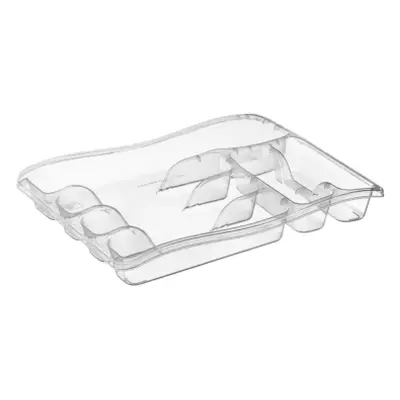 Privilege Cutlery tray Transparent - 38cm x 30cm x 5cm