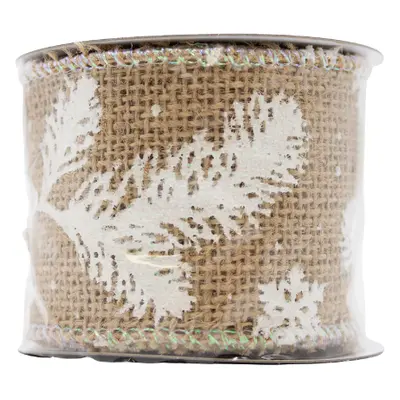 Decoris Decorative Ribbons Nature - Snow & Pine