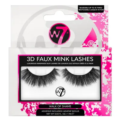 W7 3D Faux Mink Lashes Walk of Shame Fake Eyelashes