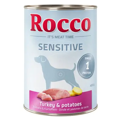 Rocco Sensitive Saver Pack 24 x 400g - Turkey & Potatoes