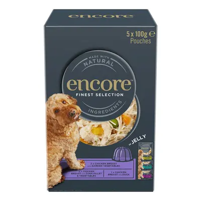 Encore Dog Jelly Pouch Multipack 100g - Saver Pack: Finest Selection (20 x 100g)