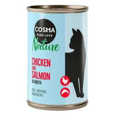 Cosma Nature 6 x 140g - Chicken & Salmon