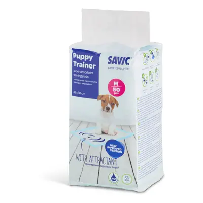 Savic Puppy Trainer Pads - Medium: 50 Pads, 45 x 30cm (L x W)