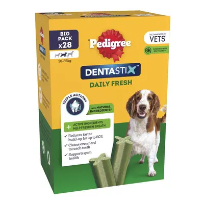 Pedigree Dentastix Fresh - Daily Oral Care for Medium Dogs (10-25kg) - 56 Sticks