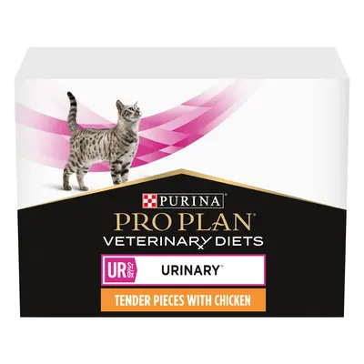 PURINA PRO PLAN Veterinary Diets Feline UR Urinary - Chicken - 10 x 85g