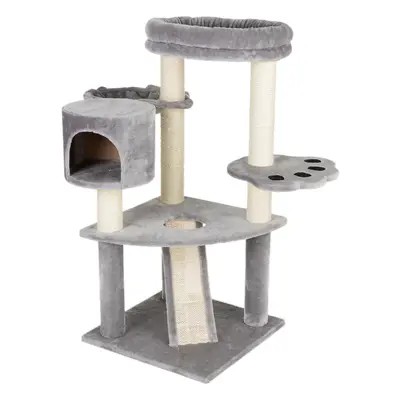 Bear's Den Cat Tree - Light Grey