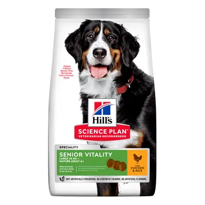 Hill’s Science Plan Adult 6+ Senior Vitality Large Breed with Chicken - Economy Pack: 2 x 14kg