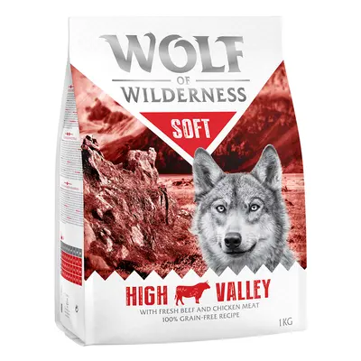 Wolf of Wilderness Soft "High Valley" - Beef - 5kg (5 x 1kg)