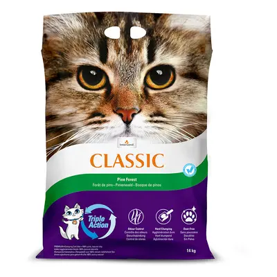 Intersand Classic Pine Forest Scented Cat Litter - Economy Pack: 2 x 14kg