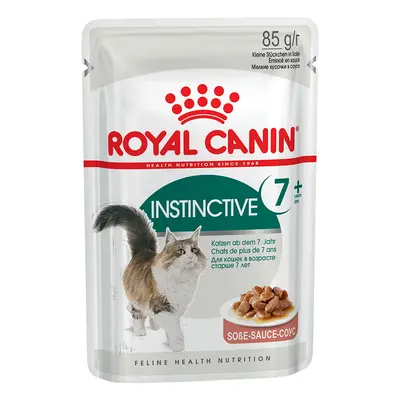 Royal Canin Wet Cat Food Saver Pack 48 x 85g - Instinctive +7 in Gravy