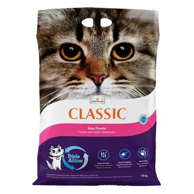 Intersand Classic Baby Powder Scented Cat Litter - 14kg