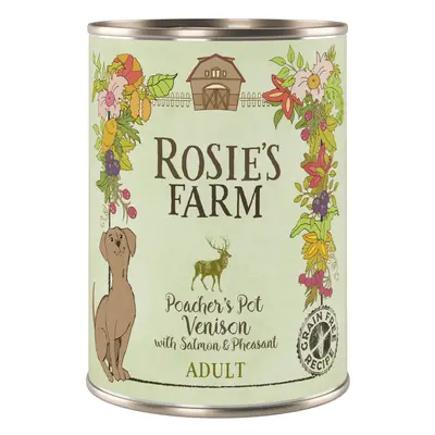 Rosie's Farm Saver Pack - 24 x 400g - Adult Game with Salmon & Pheasant (24 x 400g)