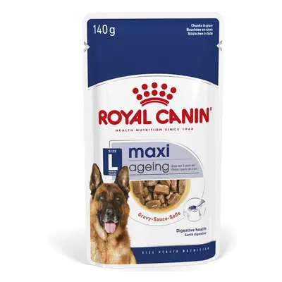 Royal Canin Maxi Ageing in Gravy - Saver Pack: 40 x 140g