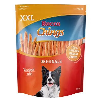 Rocco Chings Originals XXL Pack - Strips of Chicken Breast - Saver Pack: 2 x 900g