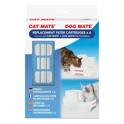 Cat Mate Filter - Replacement Filters (6-Pack For Soft Water)