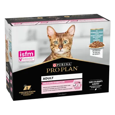 PURINA PRO PLAN Adult Delicate Digestion - Ocean Fish: 10 x 85g