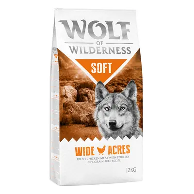 Wolf of Wilderness Soft "Wide Acres" - Chicken - Economy Pack: 2 x 12kg