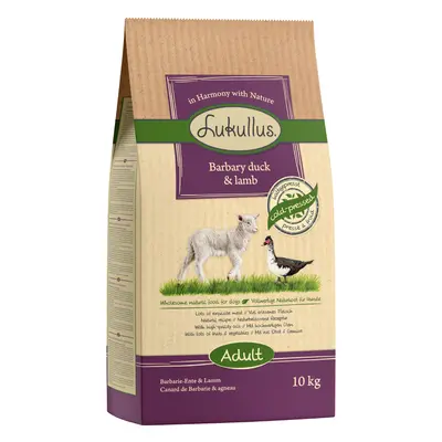 Lukullus Cold-Pressed Barbary Duck & Lamb - Economy Pack: 2 x 10kg