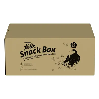 Felix Snack Box Cat Treats - Snack Box (contains 14 packs of treats)