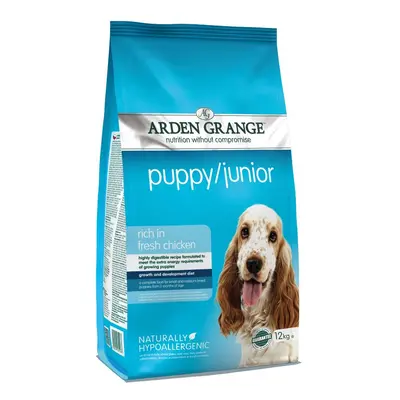 Arden Grange Puppy/Junior - Rich in Fresh Chicken - Economy Pack: 2 x 12kg