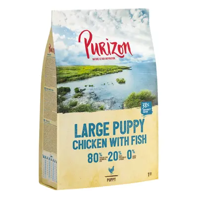 Purizon Puppy Large Breed Dog – Grain-Free Chicken & Fish - 1kg