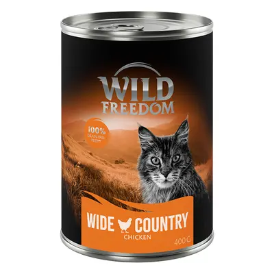 Wild Freedom Adult 6 x 400g - Wide Country - Pure Chicken