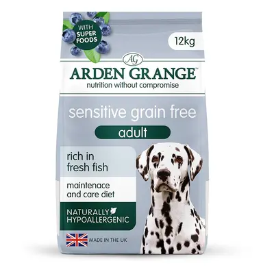 Arden Grange Sensitive Adult - Grain-Free Ocean White Fish & Potato - 12kg