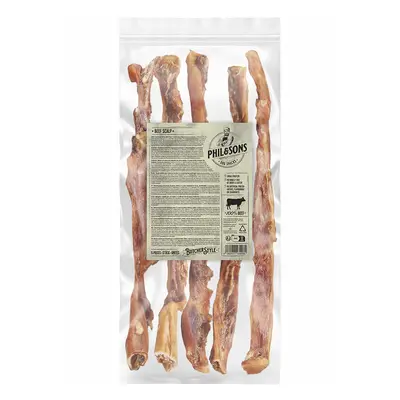 Phil & Sons Dried Beef Scalp Extra Long - Saver Pack: 3 x 5 Chews