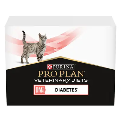 PURINA PRO PLAN Veterinary Diets Feline DM Diabetes Management - Beef - 10 x 85g