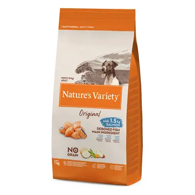 Nature's Variety No Grain Mini Adult - Salmon - Economy Pack: 2 x 7kg