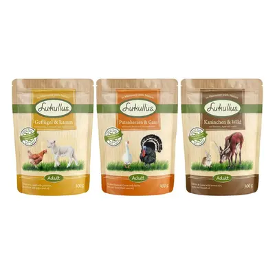 Lukullus Pouches Mixed Trial Pack 6 x 300g - Classic Mixed Trial Pack