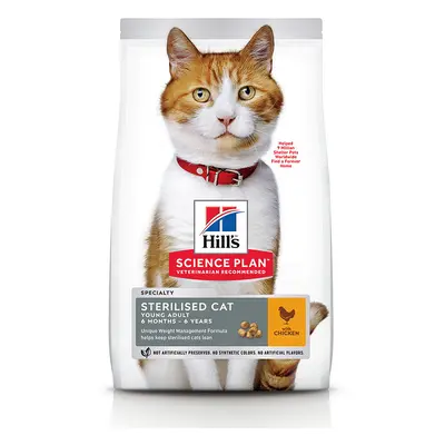 Hill's Science Plan Sterilised Cat Young Adult Chicken - 3kg