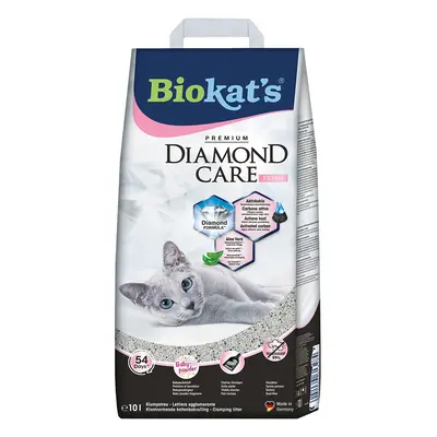 Biokat's Diamond Care Fresh Cat Litter - Economy Pack: 2 x 10l