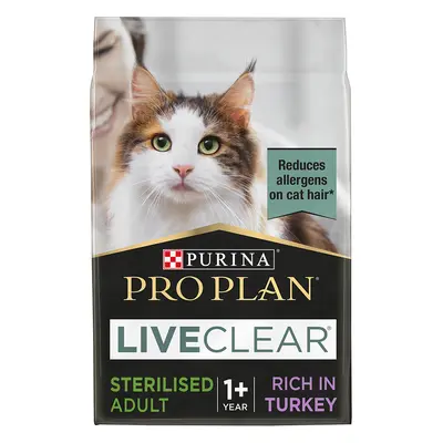 Purina Pro Plan LiveClear Sterilised Adult - Turkey - 2.8kg