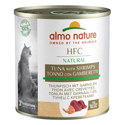 Almo Nature HFC Saver Pack for Cats 12 x 280g - Tuna & Shrimp