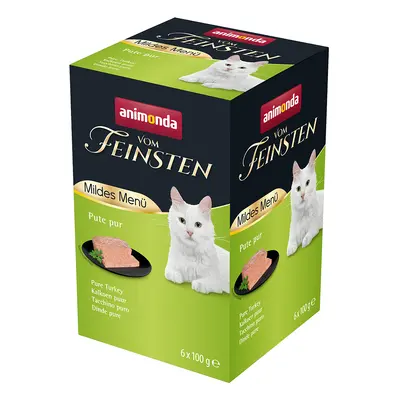 Animonda vom Feinsten Mild Menu Adult 6 x 100g - Pure Turkey