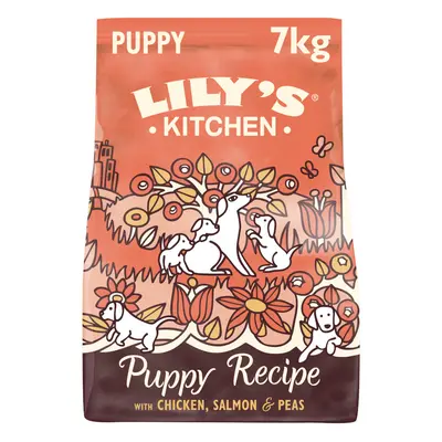 Lily's Kitchen Puppy Dry Dog Food - Chicken, Salmon & Peas - Economy Pack: 2 x 7kg