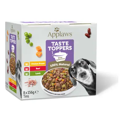 Applaws Taste Toppers Mixed Pack 8 x 156g - Stew Mixed Pack